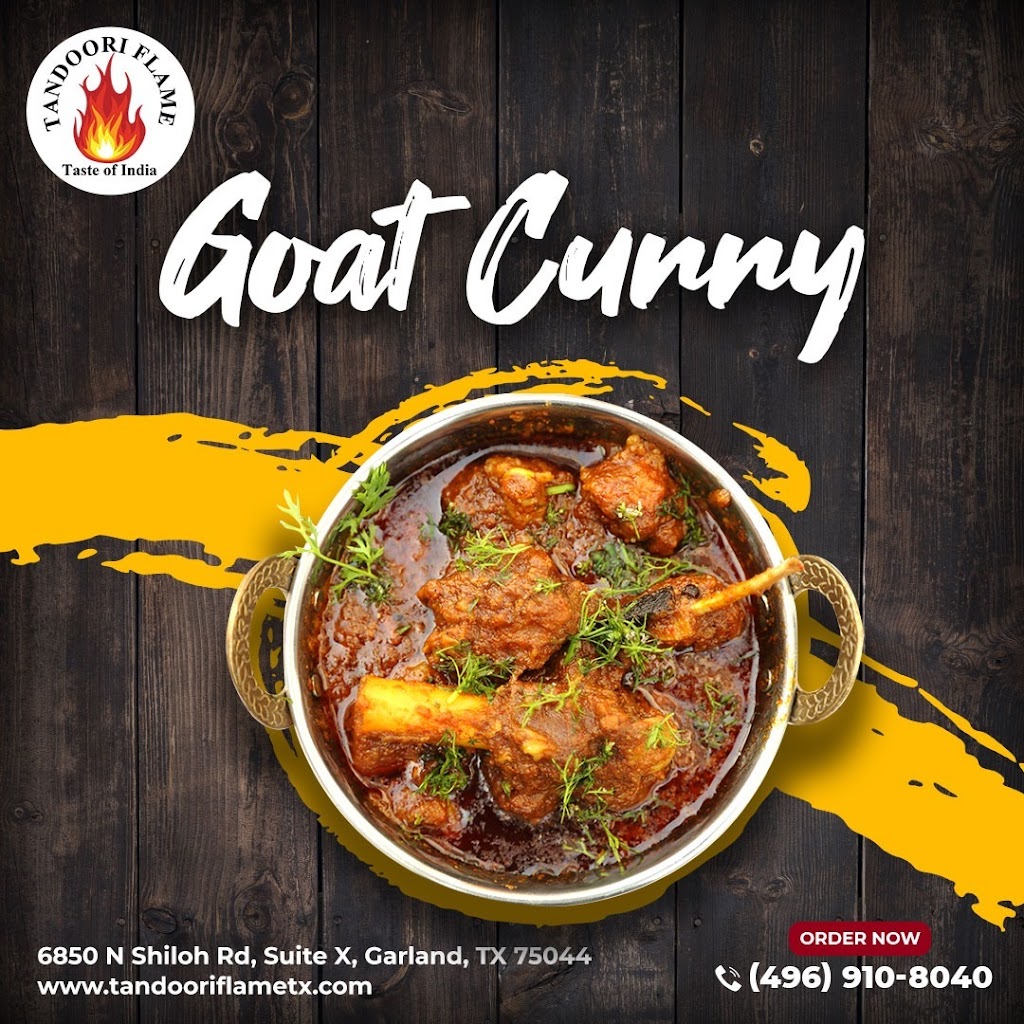 Tandoori Flame | restaurant | 6850 N Shiloh Rd suite X, Garland, TX 75044, USA | 4699108040 OR +1 469-910-8040