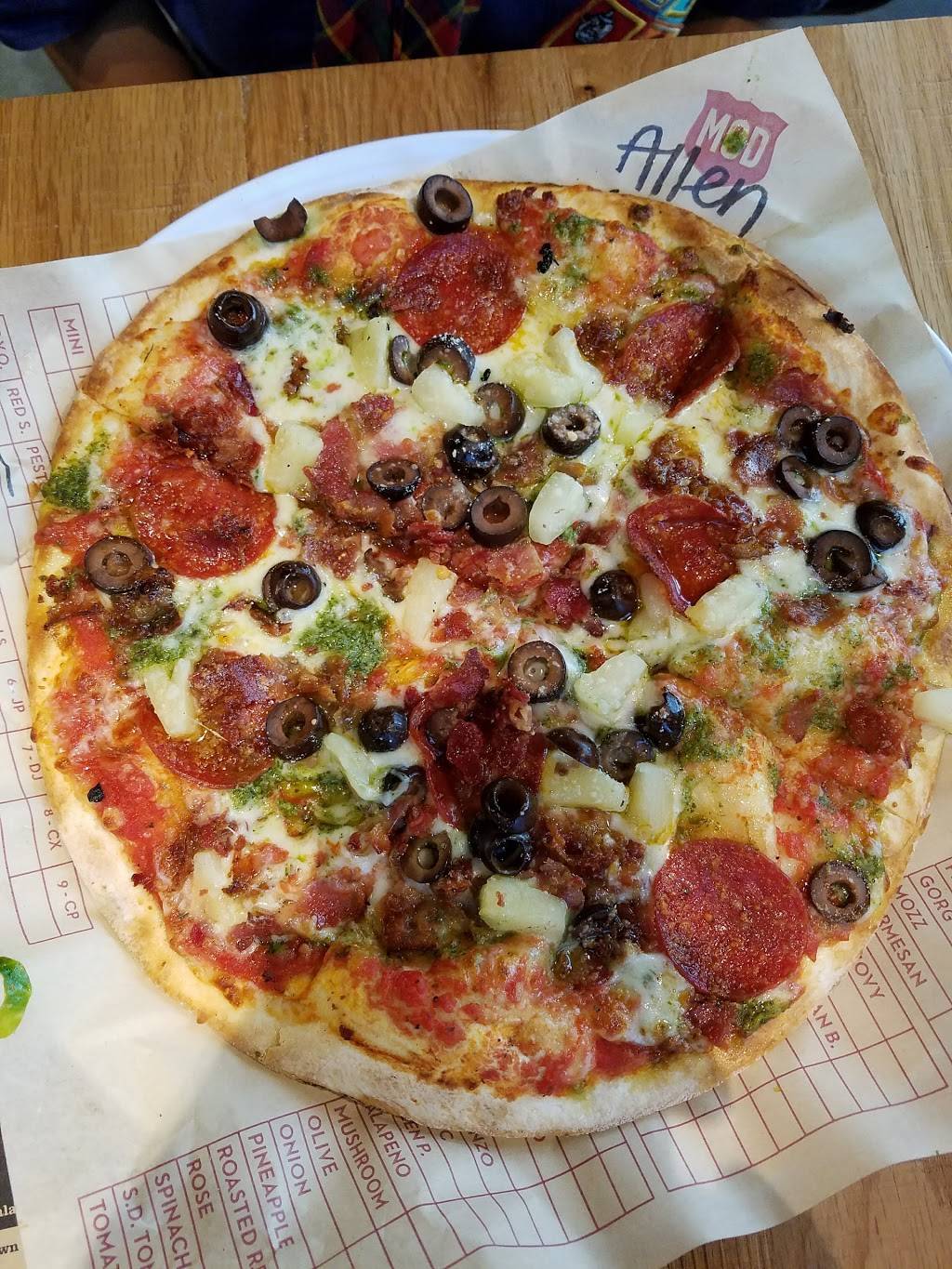 MOD Pizza | restaurant | 5130 Cherry Ave, San Jose, CA 95118, USA | 6694005744 OR +1 669-400-5744