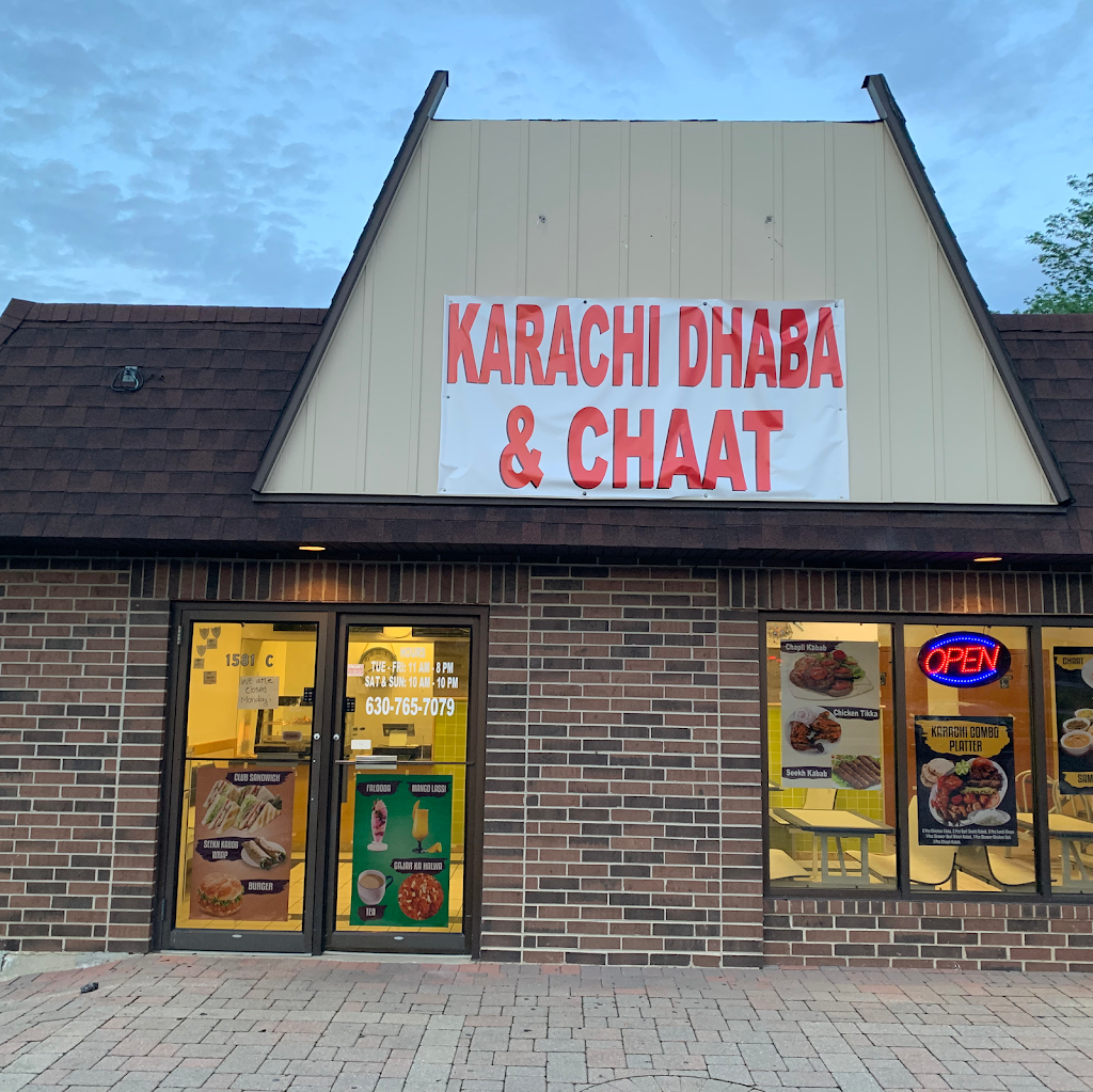 Karachi Dhaba & Chaat | restaurant | 1581 Bloomingdale Rd, Glendale Heights, IL 60139, USA | 6307657079 OR +1 630-765-7079