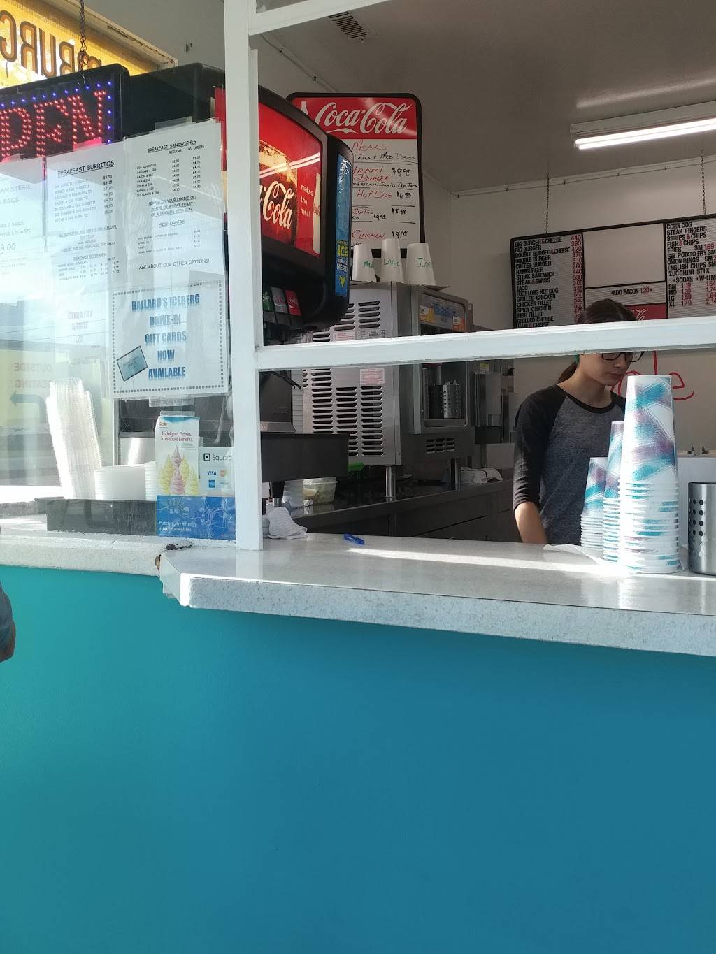 Ballards Iceberg Drive-in | restaurant | 673 E 12300 S, Draper, UT 84020, USA | 8015712453 OR +1 801-571-2453