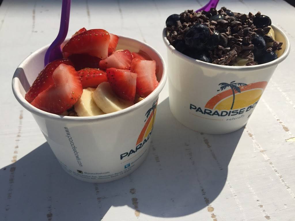 Paradise Bowls | restaurant | 1246 Hermosa Ave, Hermosa Beach, CA 90254, USA | 3103745284 OR +1 310-374-5284