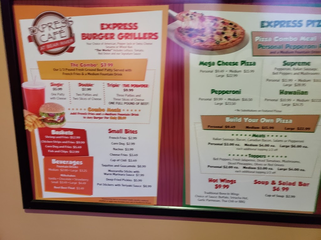 Bear River Express | restaurant | 11 Bear Paws Way, Loleta, CA 95551, USA | 7077339644 OR +1 707-733-9644