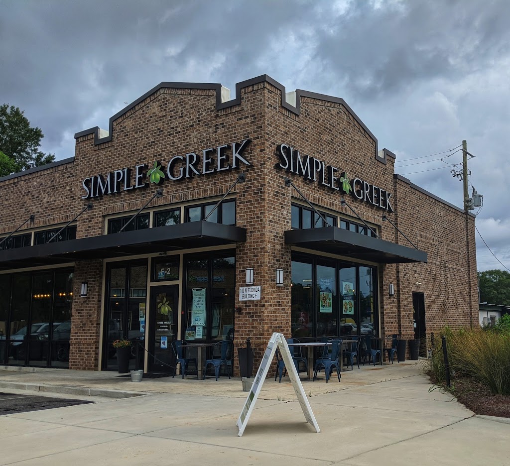The Simple Greek | restaurant | 100 N Florida St Suite F-2, Mobile, AL 36607, USA | 2513008684 OR +1 251-300-8684