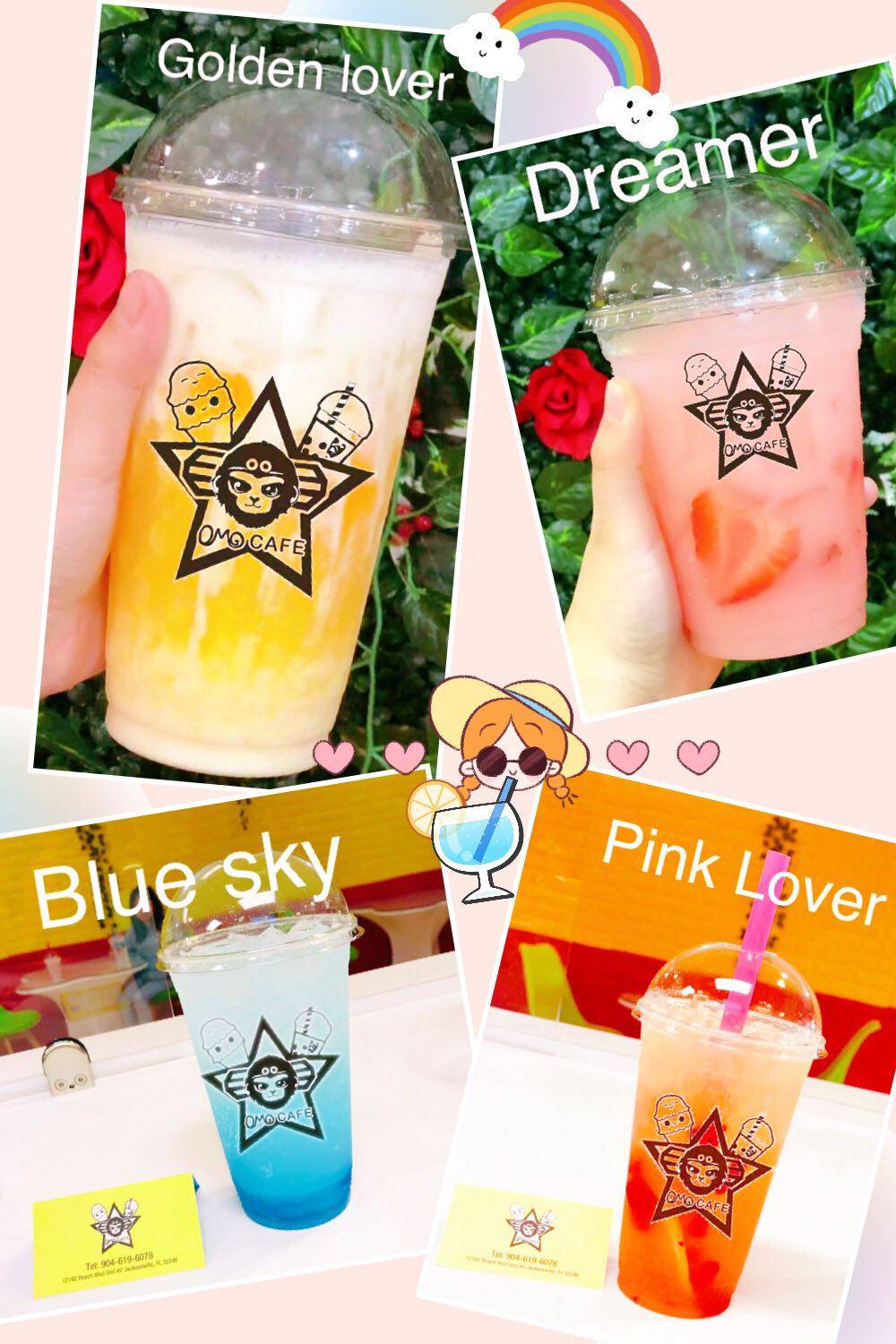 OMG CAFE | cafe | 12192 Beach Blvd #2, Jacksonville, FL 32246, USA | 9046196078 OR +1 904-619-6078