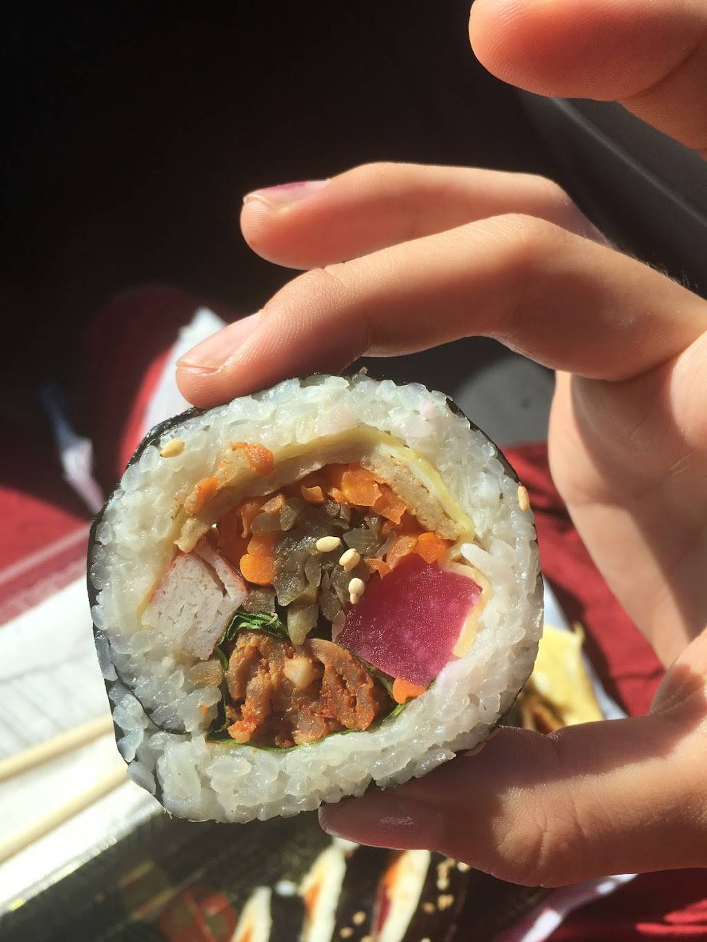 Hodori Gimbap | restaurant | 9858 W Garden Grove Blvd, Garden Grove, CA 92844, USA | 7145399088 OR +1 714-539-9088