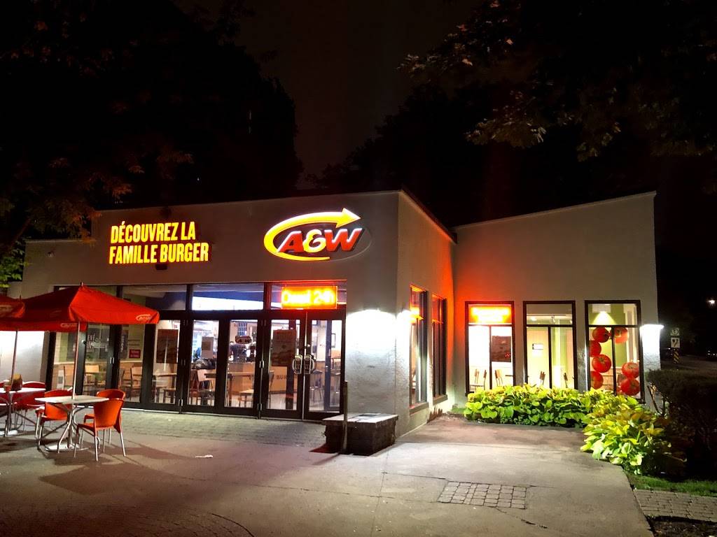 A&W Canada | restaurant | 5120 Chemin Queen Mary, Montréal, QC H3W 1X2, Canada | 5143031205 OR +1 514-303-1205