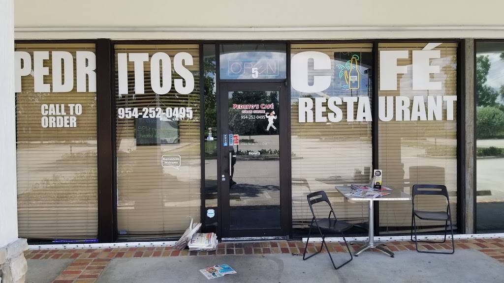 Pedritos Cafe | restaurant | 6941 SW 196th Ave, Southwest Ranches, FL 33332, USA | 9542520495 OR +1 954-252-0495