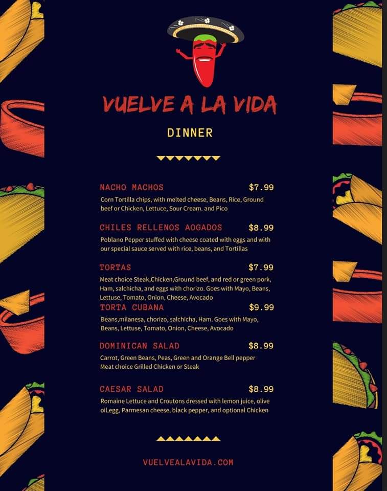 Vuelve A La Vida | restaurant | 2134 N Kansas Ave, Topeka, KS 66608, USA | 7853296160 OR +1 785-329-6160