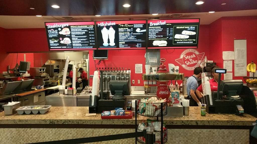 Steak n Shake | restaurant | 9800 Airport Blvd, San Antonio, TX 78216, USA | 2108328037 OR +1 210-832-8037