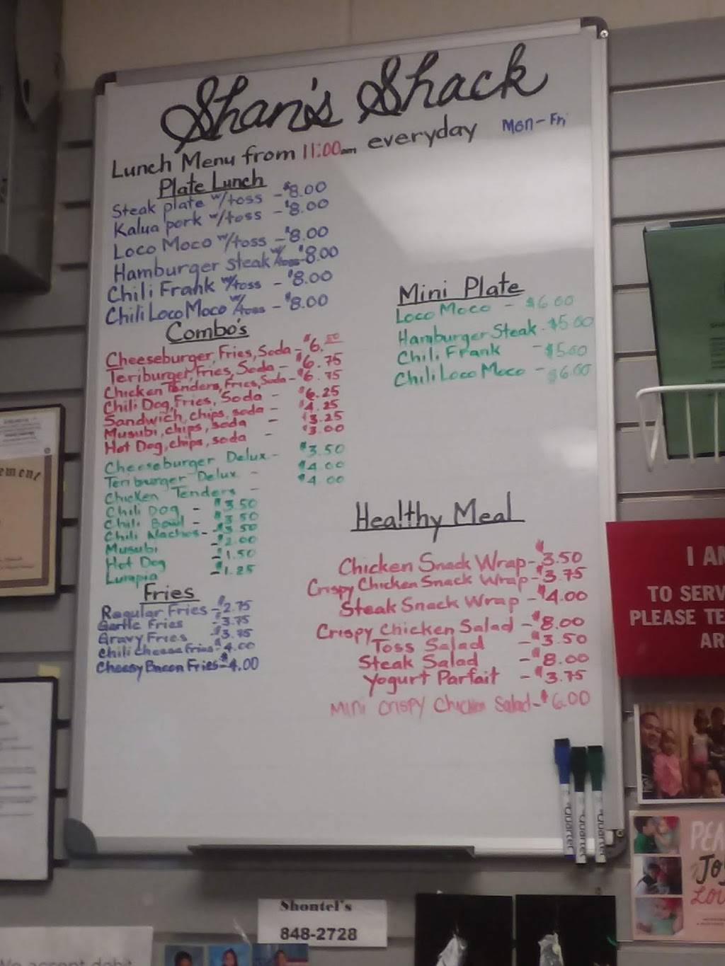 Shans Shack | restaurant | 1485 Linapuni St #112, Honolulu, HI 96819, USA | 8088482728 OR +1 808-848-2728