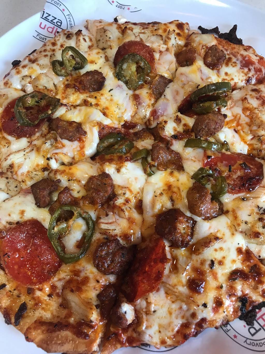 PizzaHudl | restaurant | 1924 S Santa Fe Ave, Moore, OK 73160, USA | 4057038721 OR +1 405-703-8721