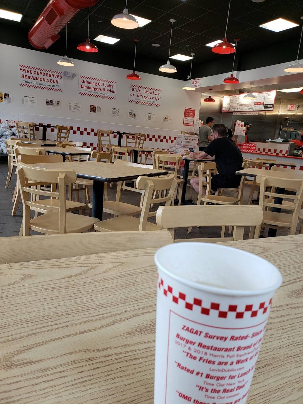 Five Guys | meal takeaway | 9500 Dorchester Rd, Summerville, SC 29485, USA | 8438758035 OR +1 843-875-8035