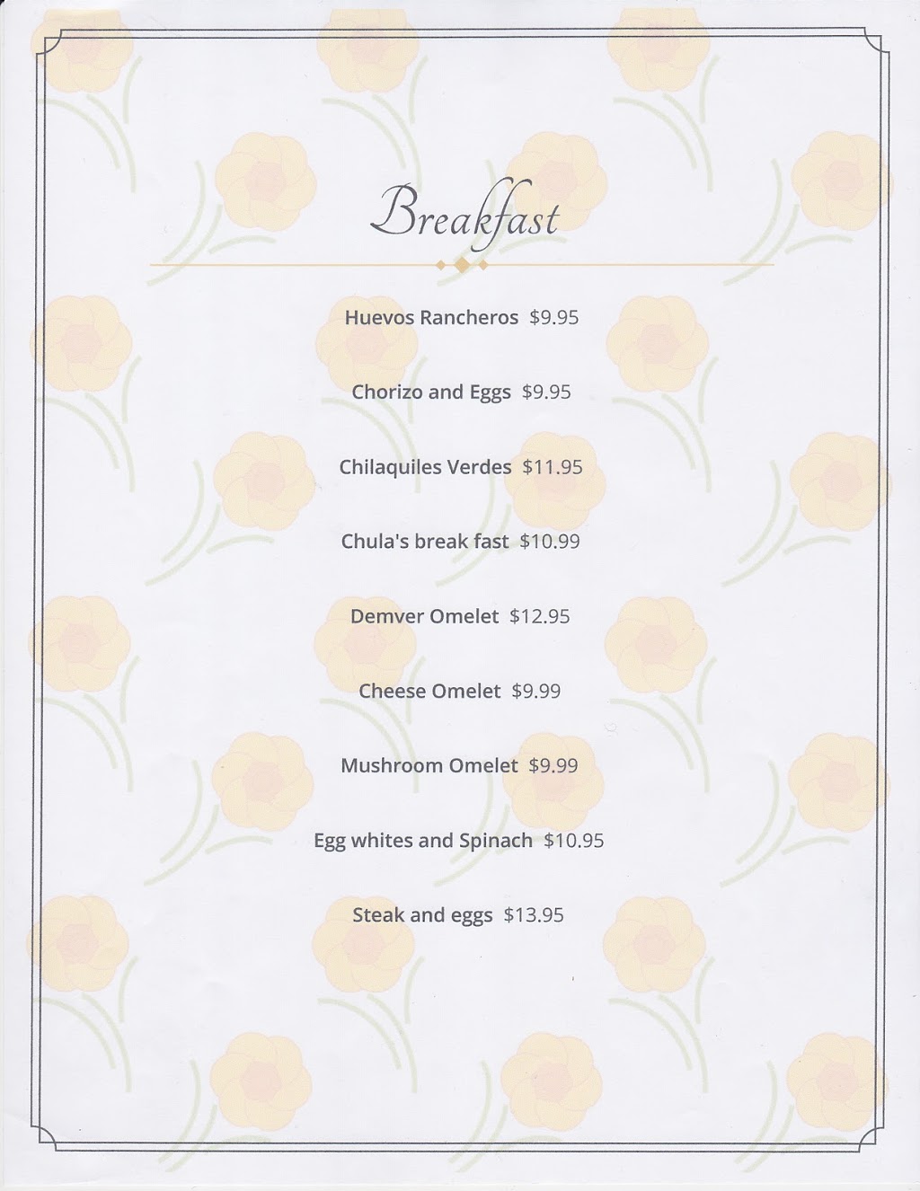 Chulas Bar and Grill | restaurant | 500 75th St, Downers Grove, IL 60516, USA | 6302978252 OR +1 630-297-8252