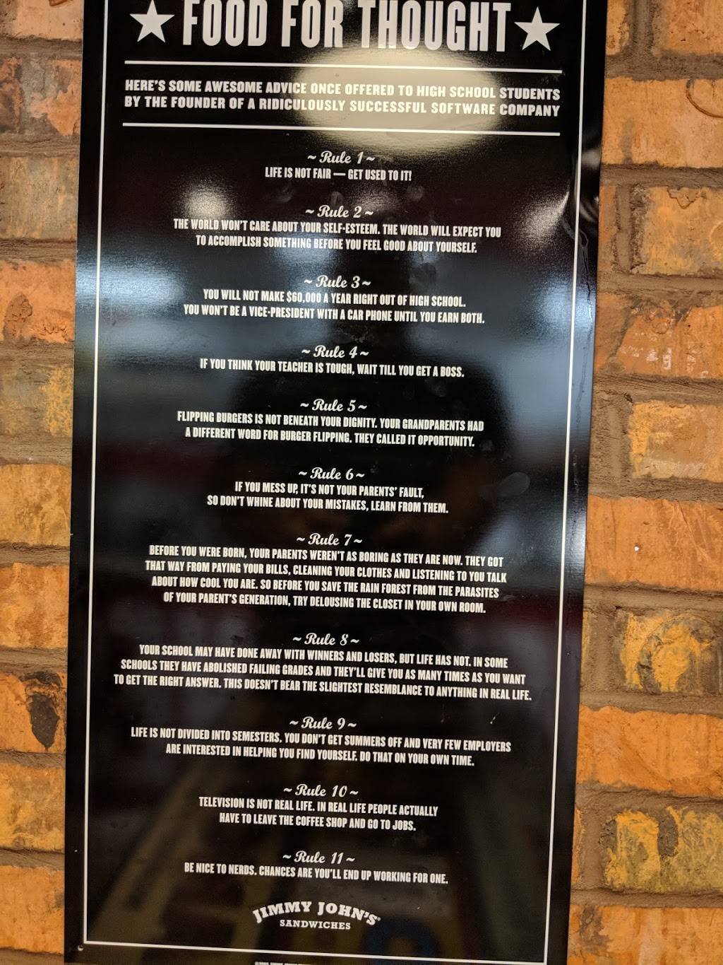 Jimmy Johns | meal delivery | 35 N Queen St, Lancaster, PA 17603, USA | 7175179493 OR +1 717-517-9493