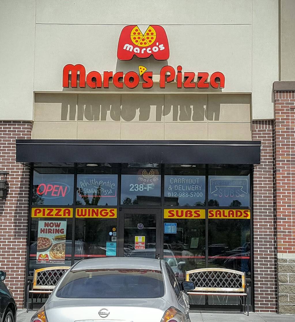 Marcos Pizza | meal delivery | 238 Pooler Pkwy, Pooler, GA 31322, USA | 9129885700 OR +1 912-988-5700