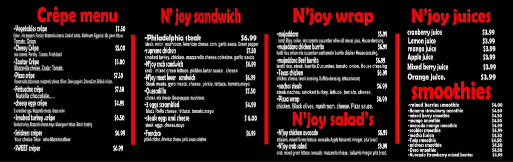 Njoy restaurant | restaurant | 1938 Euclid Ave suite 125, Cleveland, OH 44115, USA | 2169387000 OR +1 216-938-7000