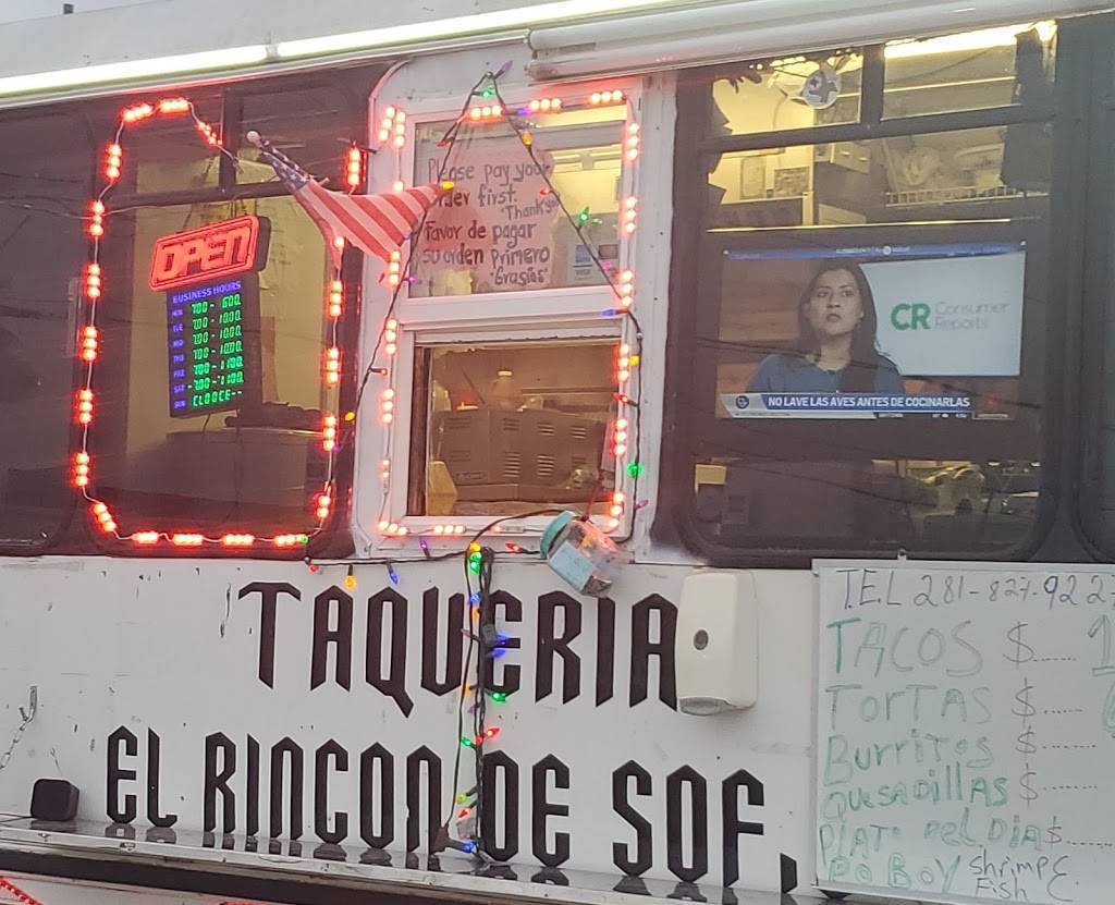 Taqueria El Rincon de Sofis | restaurant | 8501 Hwy 3 2818279227, Houston, TX 77034, USA | 2818279227 OR +1 281-827-9227