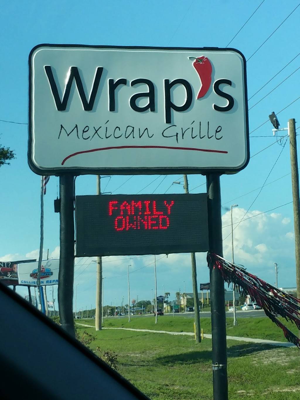 Wraps Mexican Grille & Restaurant | restaurant | 1135 Commercial Way, Spring Hill, FL 34606, USA | 3526847386 OR +1 352-684-7386