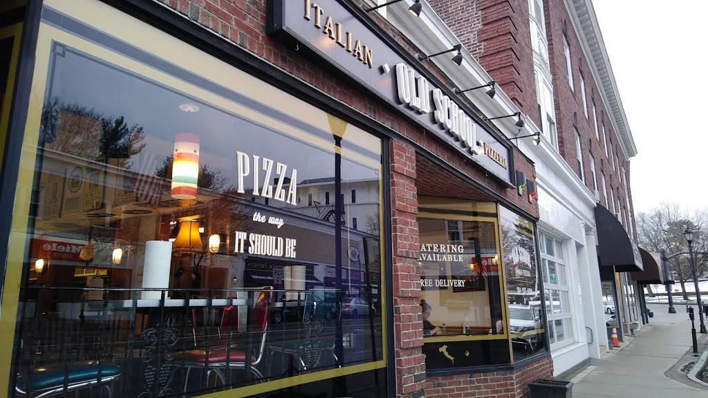 Old School Italian Pizzeria | restaurant | 552 Washington St, Wellesley, MA 02482, USA | 7812358300 OR +1 781-235-8300