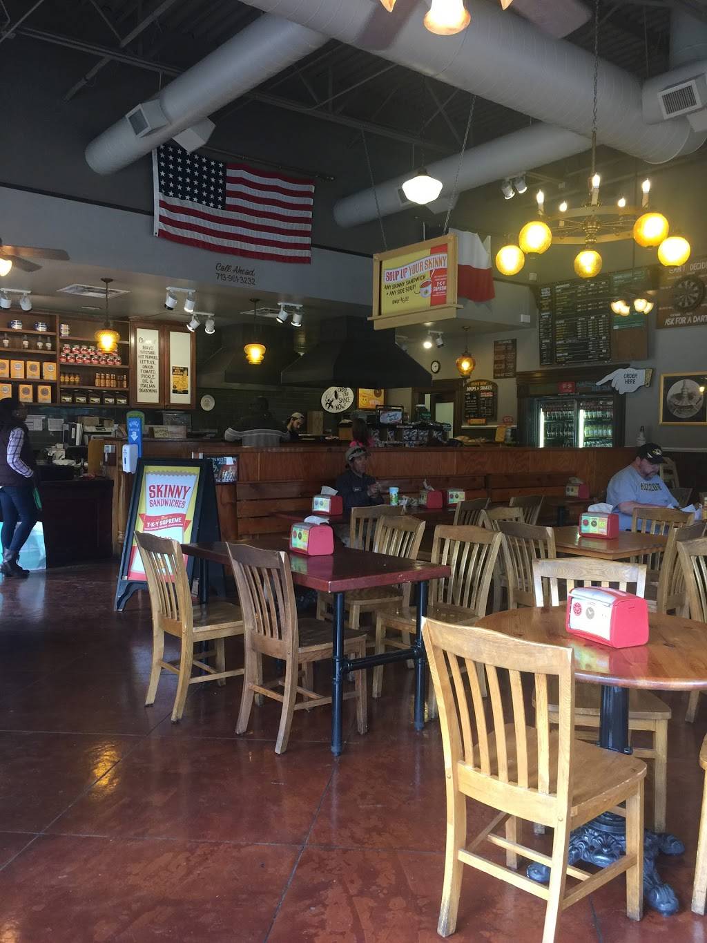 Potbelly Sandwich Shop | restaurant | 1141-05 Uptown Park Blvd, Houston, TX 77056, USA | 7139613232 OR +1 713-961-3232