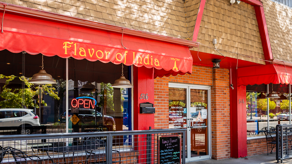 Flavor of India | restaurant | 516 Main St, Longmont, CO 80501, USA | 3036829010 OR +1 303-682-9010