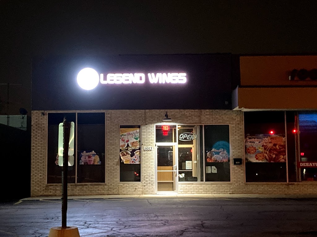 Legend Wings | restaurant | 1553 W Irving Park Rd, Hanover Park, IL 60133, USA | 6308555292 OR +1 630-855-5292