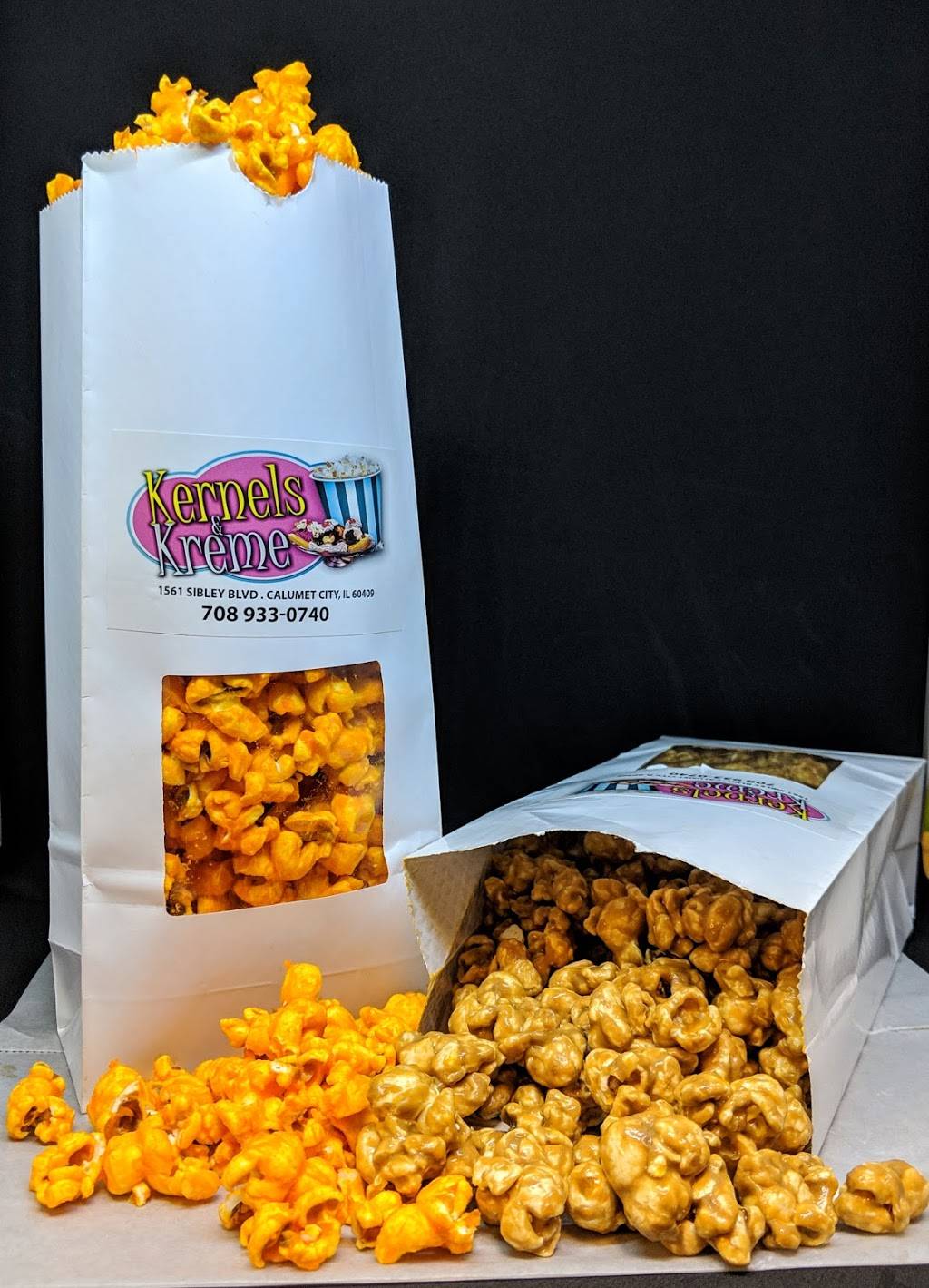 Kernels & Kreme | restaurant | 1561 Sibley Blvd, Calumet City, IL 60409, USA | 7089330722 OR +1 708-933-0722