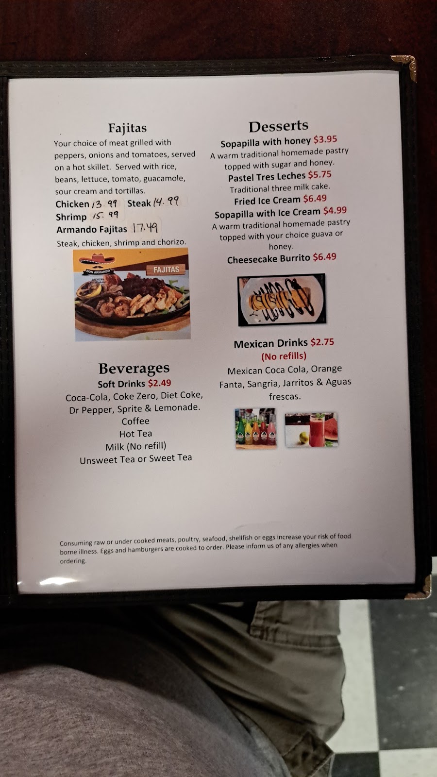 Don Armando | restaurant | 1202 Tennessee Ave, Etowah, TN 37331, USA | 4237817694 OR +1 423-781-7694