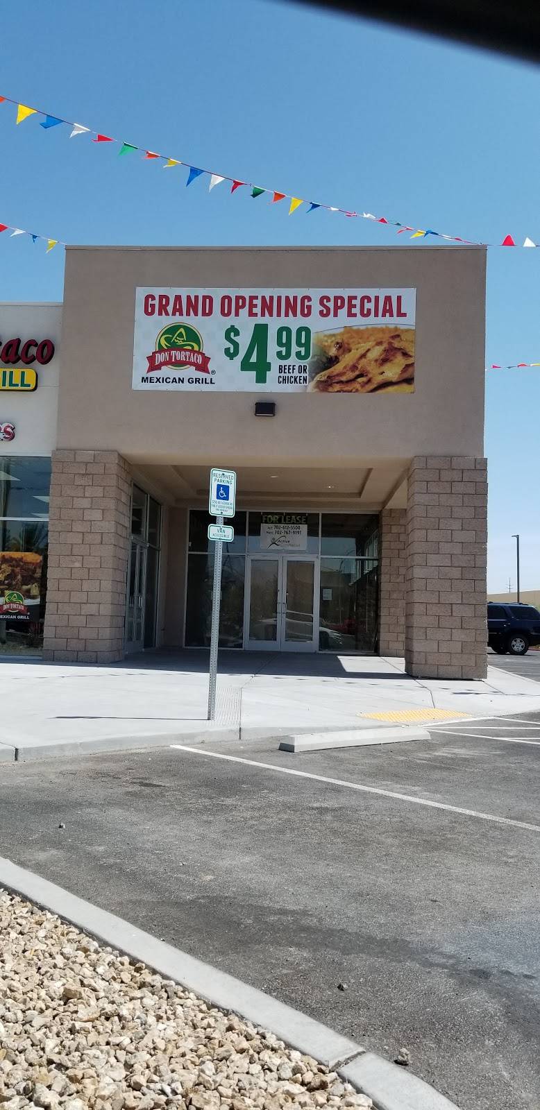 Don Tortaco | restaurant | 6470 S Rainbow Blvd #101, Las Vegas, NV 89118, USA | 7028760030 OR +1 702-876-0030