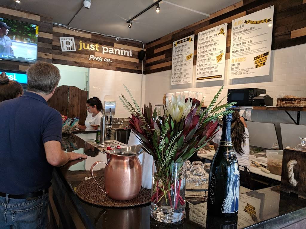 Just Panini | restaurant | 711 Laurel St, San Carlos, CA 94070, USA | 6504861162 OR +1 650-486-1162