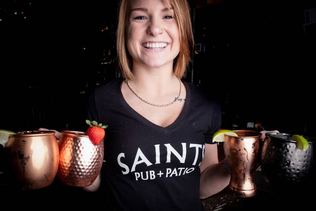 Saints Pub + Patio Urbandale | restaurant | 3701 NW 86th St, Urbandale, IA 50322, USA | 5155282039 OR +1 515-528-2039