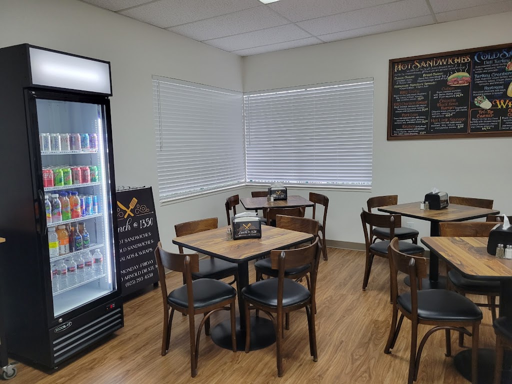 Lunch@1350 | restaurant | 1350 Arnold Dr, Martinez, CA 94553, USA | 9252934559 OR +1 925-293-4559