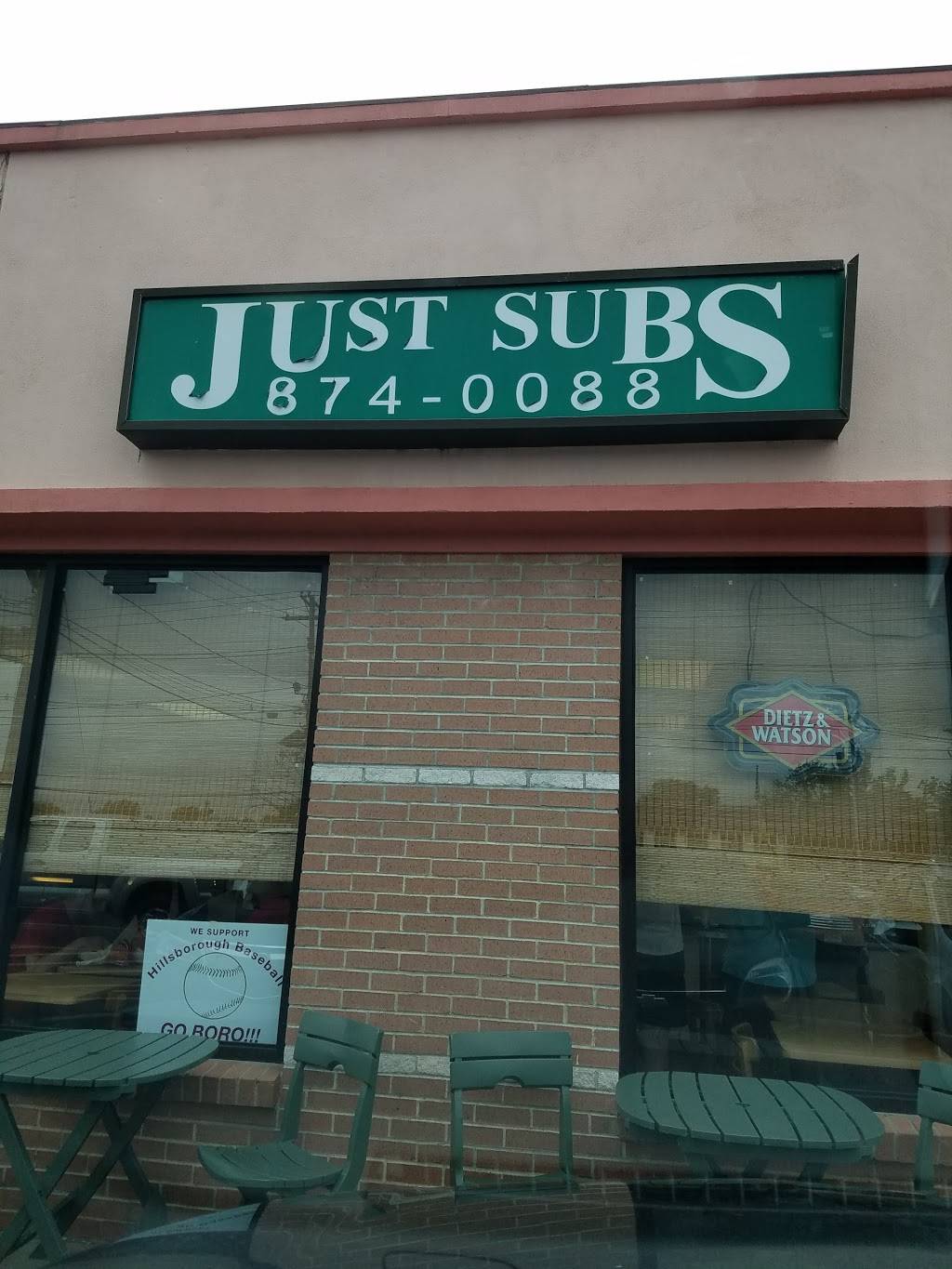 Just Subs | restaurant | 422 US-206, Hillsborough Township, NJ 08844, USA | 9088740088 OR +1 908-874-0088