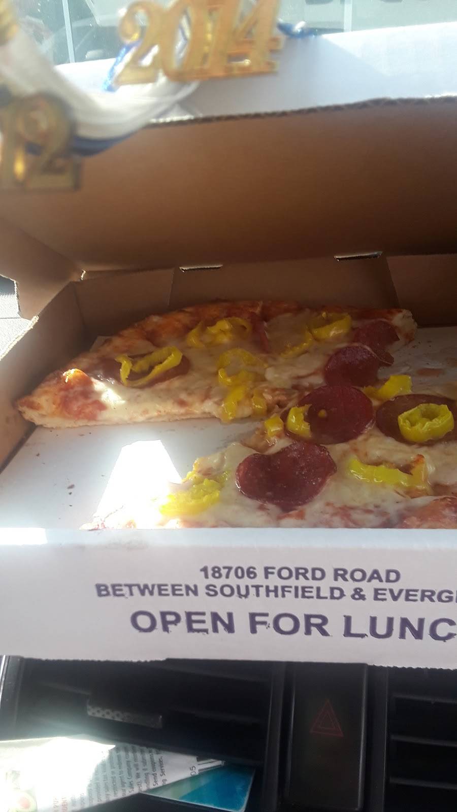 Pizza Place | restaurant | 18706 Ford Rd, Detroit, MI 48228, USA | 3133364600 OR +1 313-336-4600