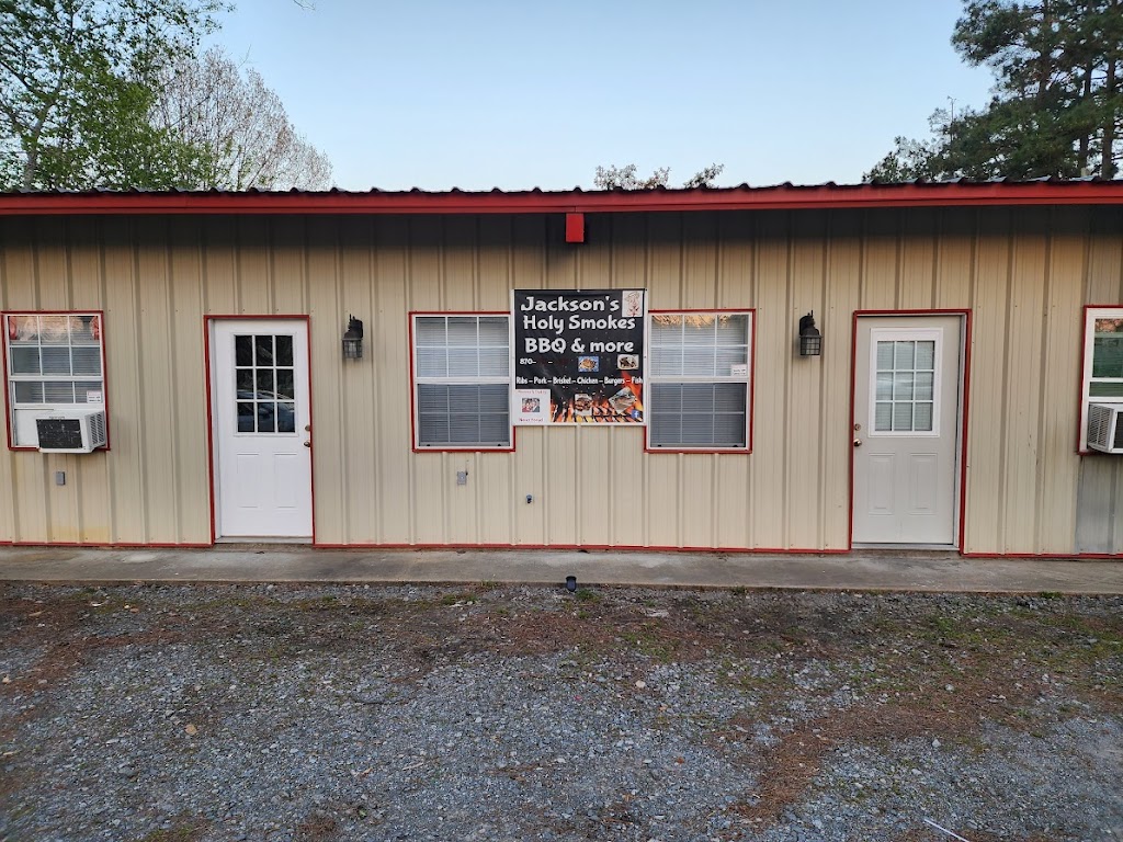 Jacksons Holy Smokes Bbq and More | restaurant | 1003 N Lincoln Ave, Star City, AR 71667, USA | 8706281454 OR +1 870-628-1454