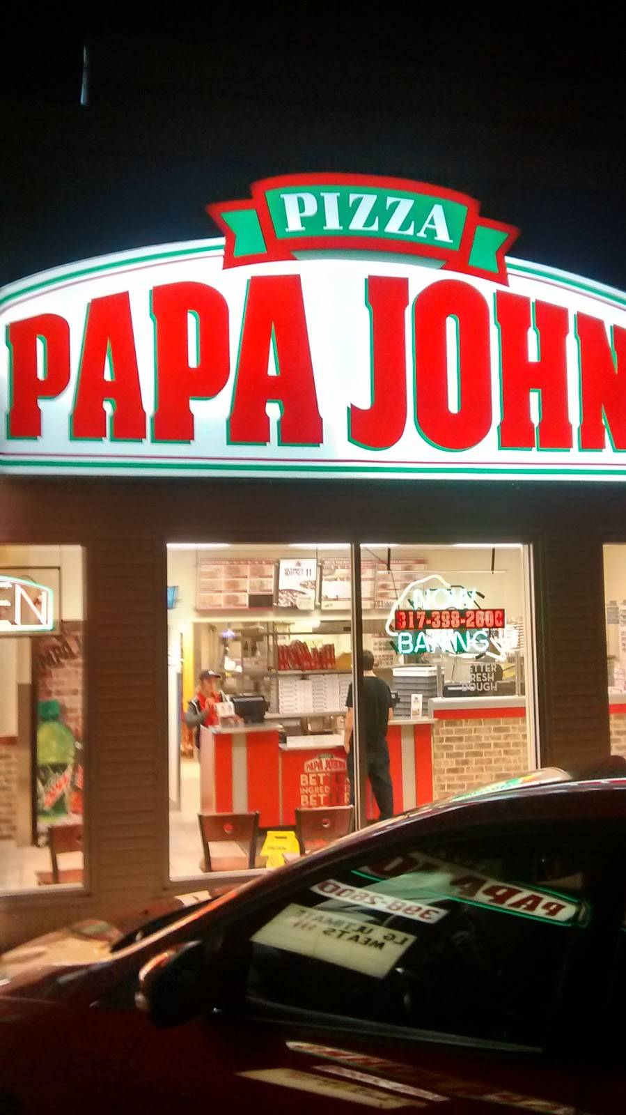 Papa Johns Pizza | restaurant | 510 E Broadway St, Shelbyville, IN 46176, USA | 3173982600 OR +1 317-398-2600