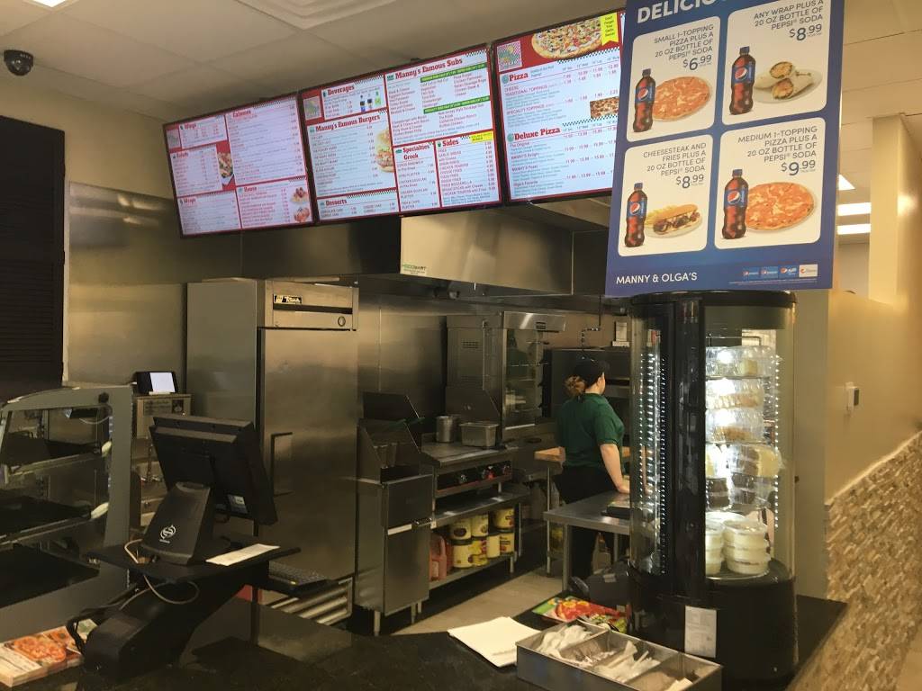 Manny & Olgas Pizza | meal delivery | 11222 Georgia Ave, Wheaton-Glenmont, MD 20902, USA | 3019626363 OR +1 301-962-6363