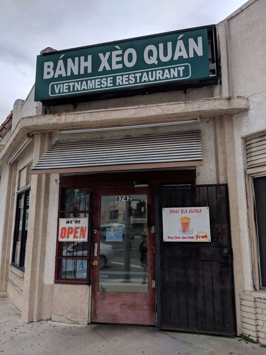 Banh Xeo Quan | restaurant | 8742 Garvey Ave, Rosemead, CA 91770, USA | 6262882699 OR +1 626-288-2699