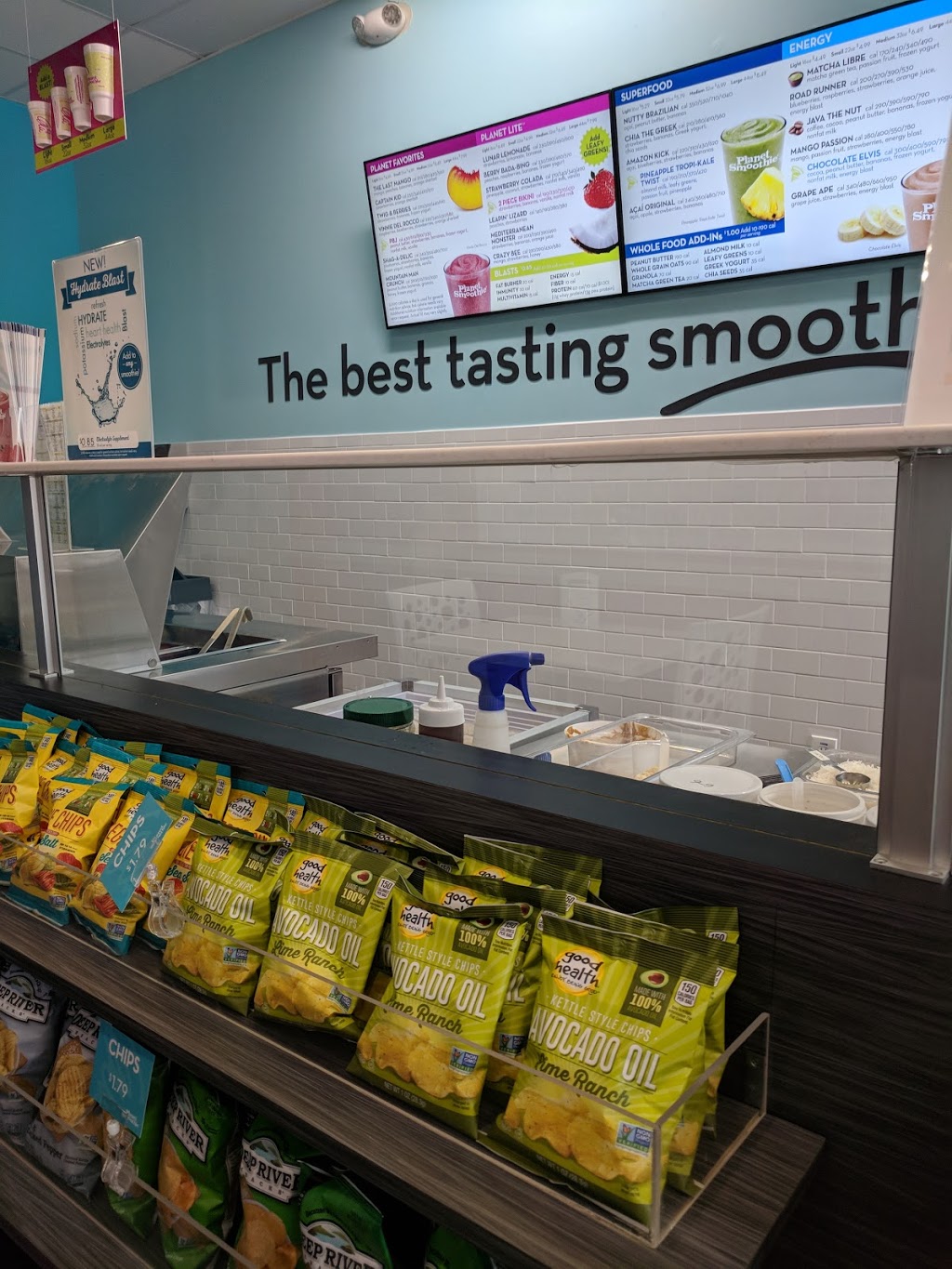 Planet Smoothie | restaurant | 1942 Bruce B Downs Blvd, Wesley Chapel, FL 33543, USA | 8133889585 OR +1 813-388-9585