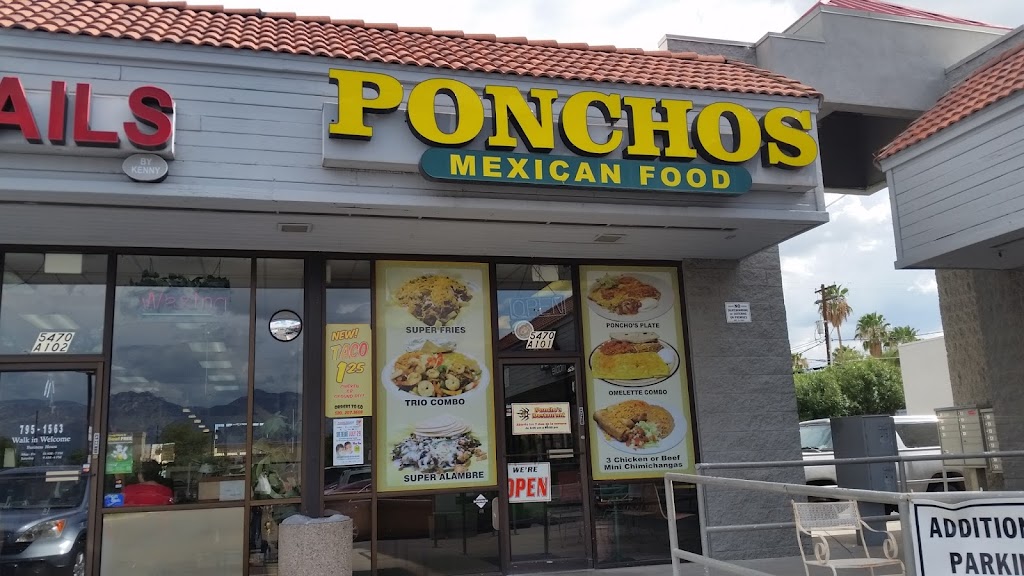 Ponchos Mexican Food | restaurant | 5470 E Speedway Blvd, Tucson, AZ 85711, USA | 5202073608 OR +1 520-207-3608