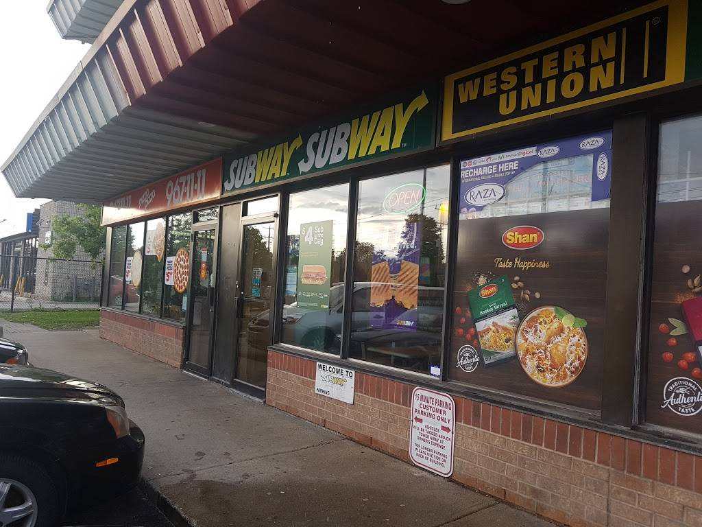 Subway | restaurant | 7125 Goreway Dr Unit 2, Mississauga, ON L4T 4H3, Canada | 9056120007 OR +1 905-612-0007
