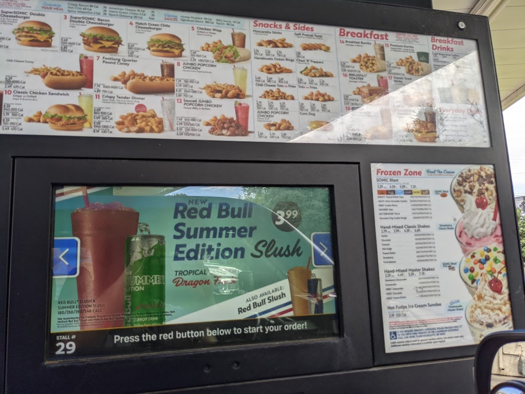 Sonic Drive-In | restaurant | 401 S Santa Fe Ave, Pueblo, CO 81003, USA | 7195440239 OR +1 719-544-0239