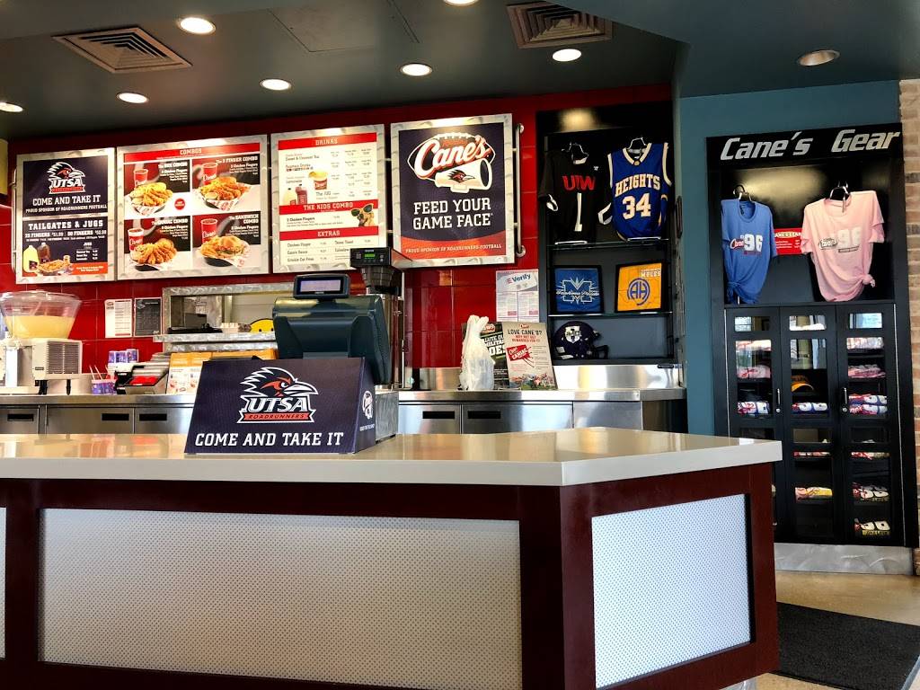 Raising Canes Chicken Fingers | meal takeaway | 8402 Broadway St, San Antonio, TX 78209, USA | 2108298406 OR +1 210-829-8406