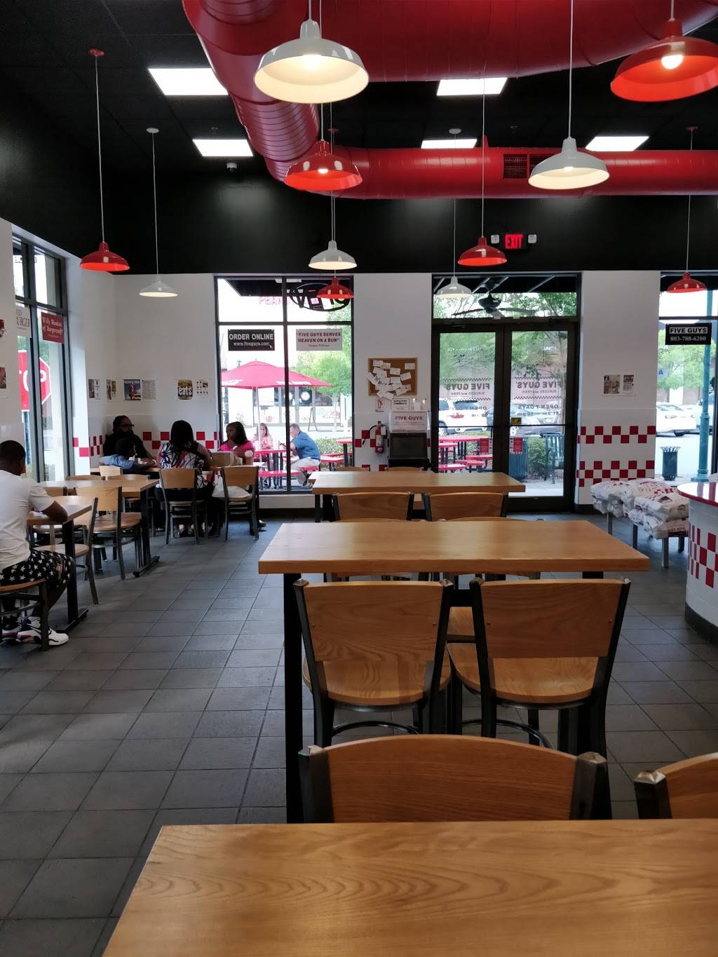 Five Guys | meal takeaway | 460 Town Center Pl, Columbia, SC 29229, USA | 8037886200 OR +1 803-788-6200