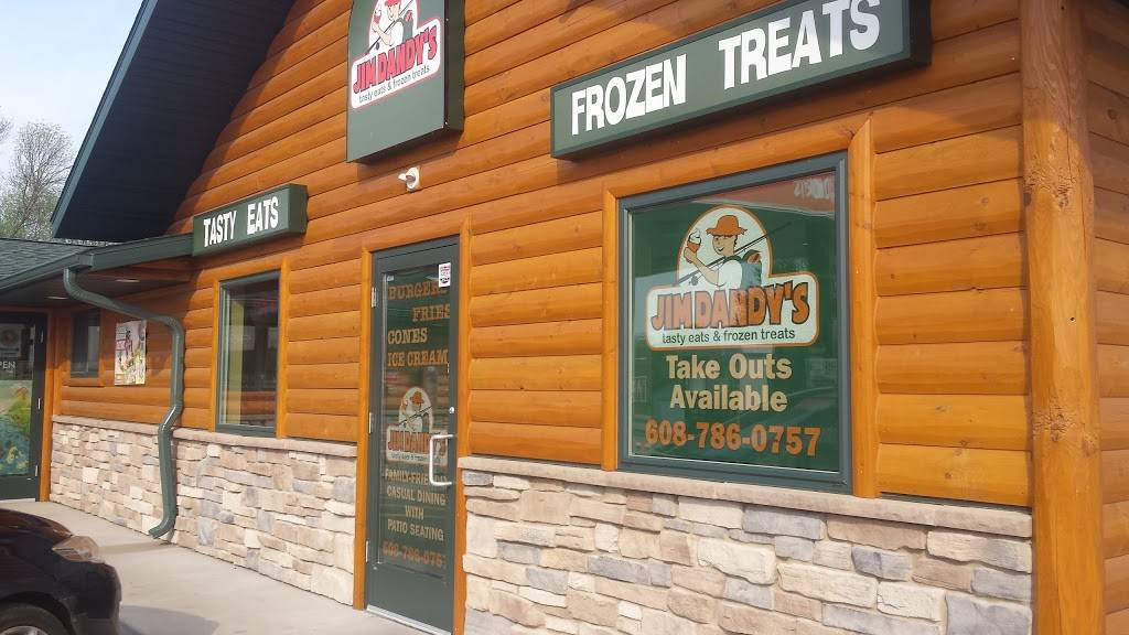 Jim Dandy Tasty Eats & Frozen Treats | restaurant | 201 WI-16, West Salem, WI 54669, USA | 6087860757 OR +1 608-786-0757