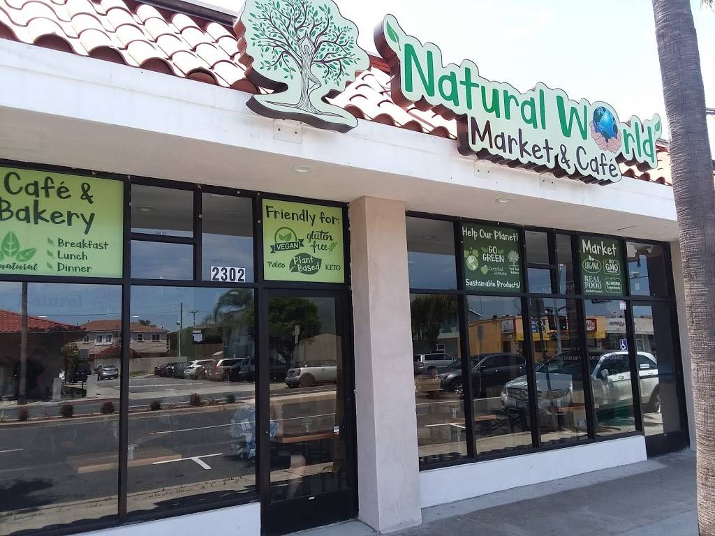 Natural World Market & Cafe | cafe | 2302 Artesia Blvd, Redondo Beach, CA 90278, USA | 4242478460 OR +1 424-247-8460