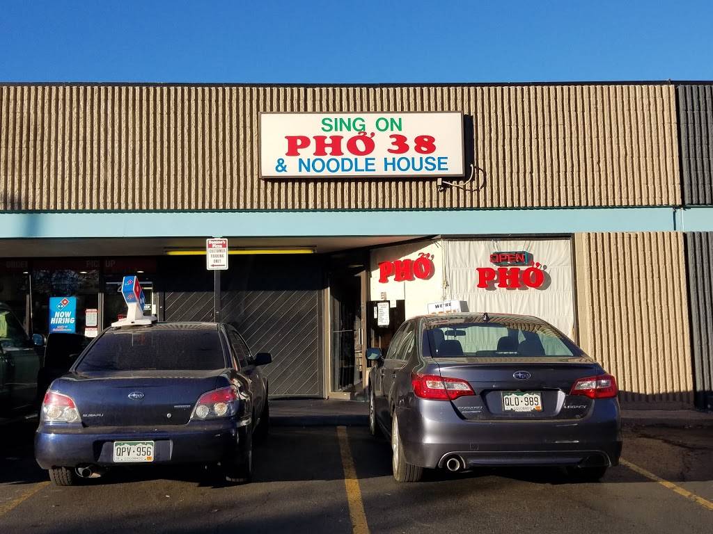 Pho 38 | restaurant | 2915 W 38th Ave, Denver, CO 80211, USA | 3034581303 OR +1 303-458-1303
