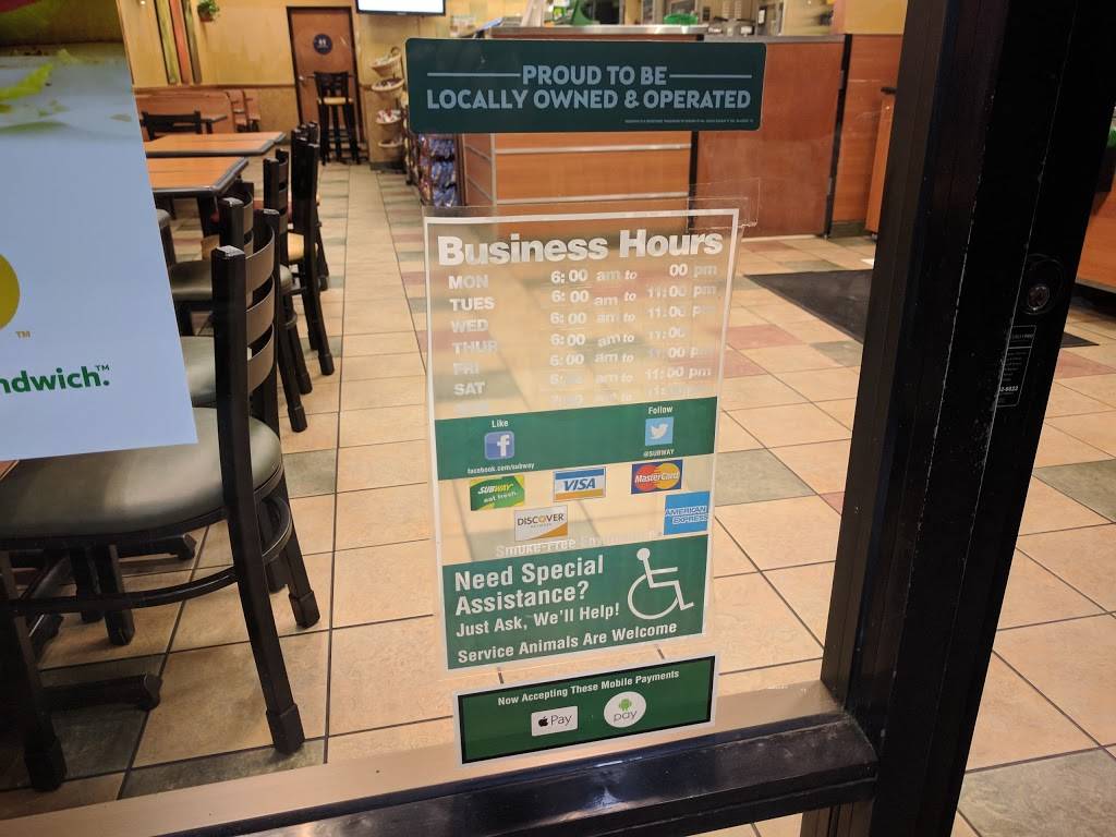 Subway Restaurants | restaurant | 13311 South St, Cerritos, CA 90703, USA | 5629248482 OR +1 562-924-8482