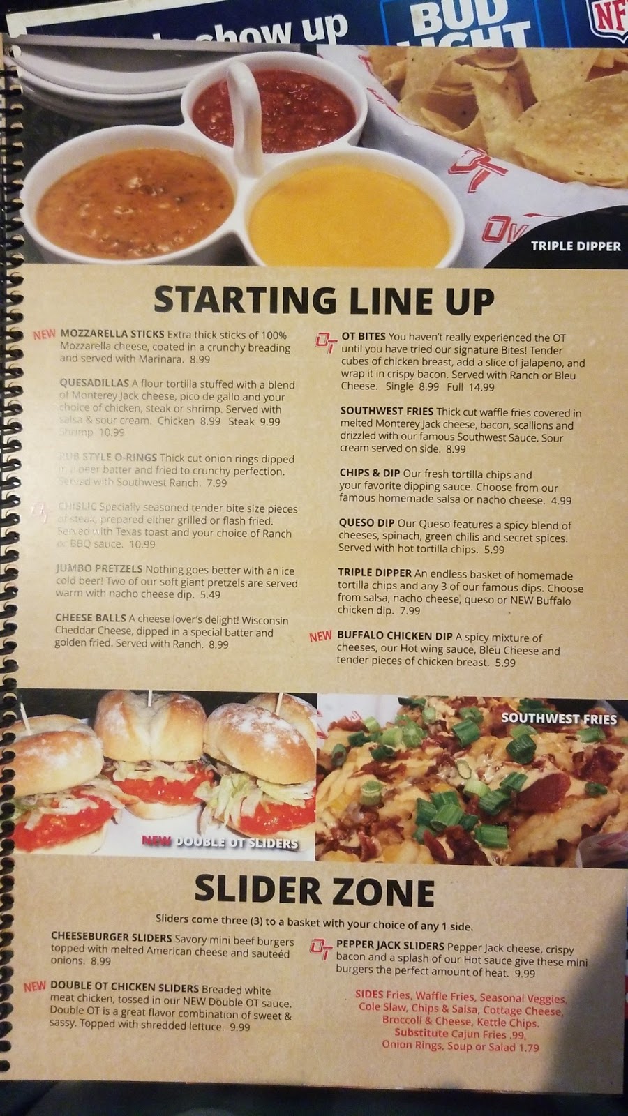 Overtime Sports Grill | restaurant | 4529 E 26th St, Sioux Falls, SD 57110, USA | 6052711816 OR +1 605-271-1816