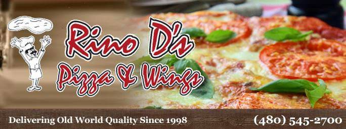 Rino Ds Pizza & Wings | restaurant | 1515 N Gilbert Rd #114, Gilbert, AZ 85234, USA | 4805452700 OR +1 480-545-2700